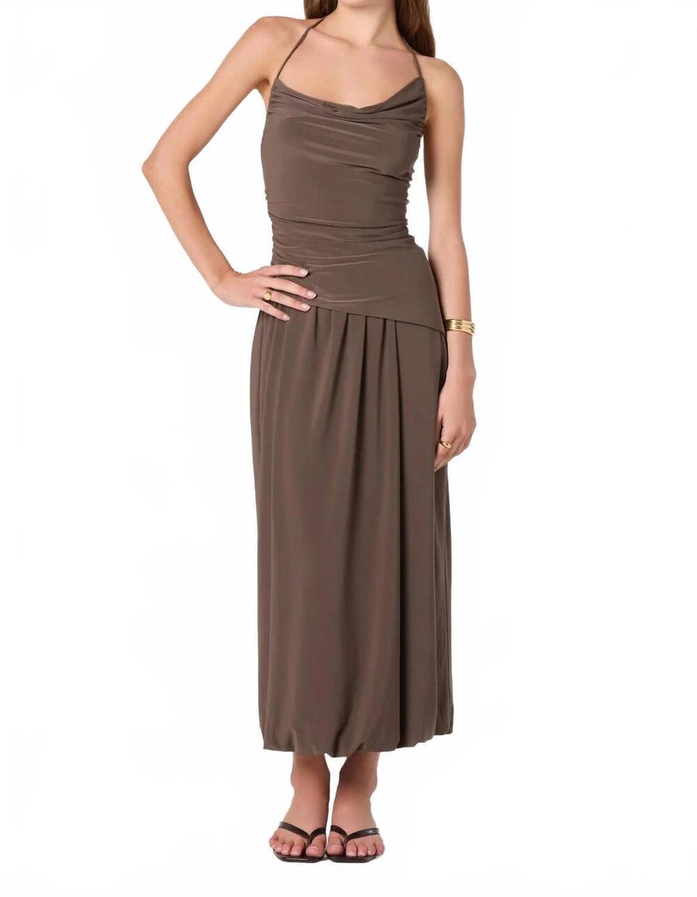 NEW ASTR savannah mushroom top in brown